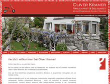 Tablet Screenshot of frauenarztpraxis-kramer.de